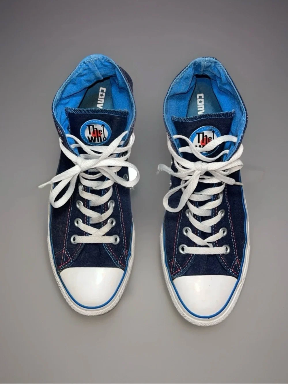 RARE🔥Converse Chuck Taylor The Who AllStar RedWhiteBlue Men’s 10.5